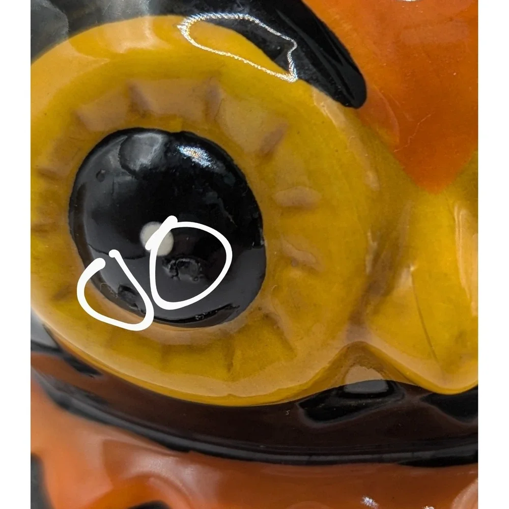 Halloween Johanna Parker Owl On A Cupcake‎ Ceramic Soap Dispenser And Creamer